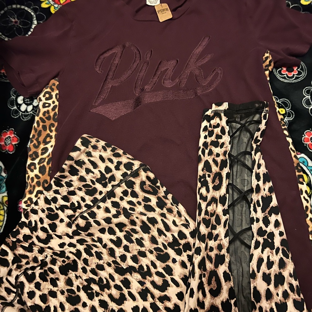 Brand new with tags leopard print outfit hard to fine very rare